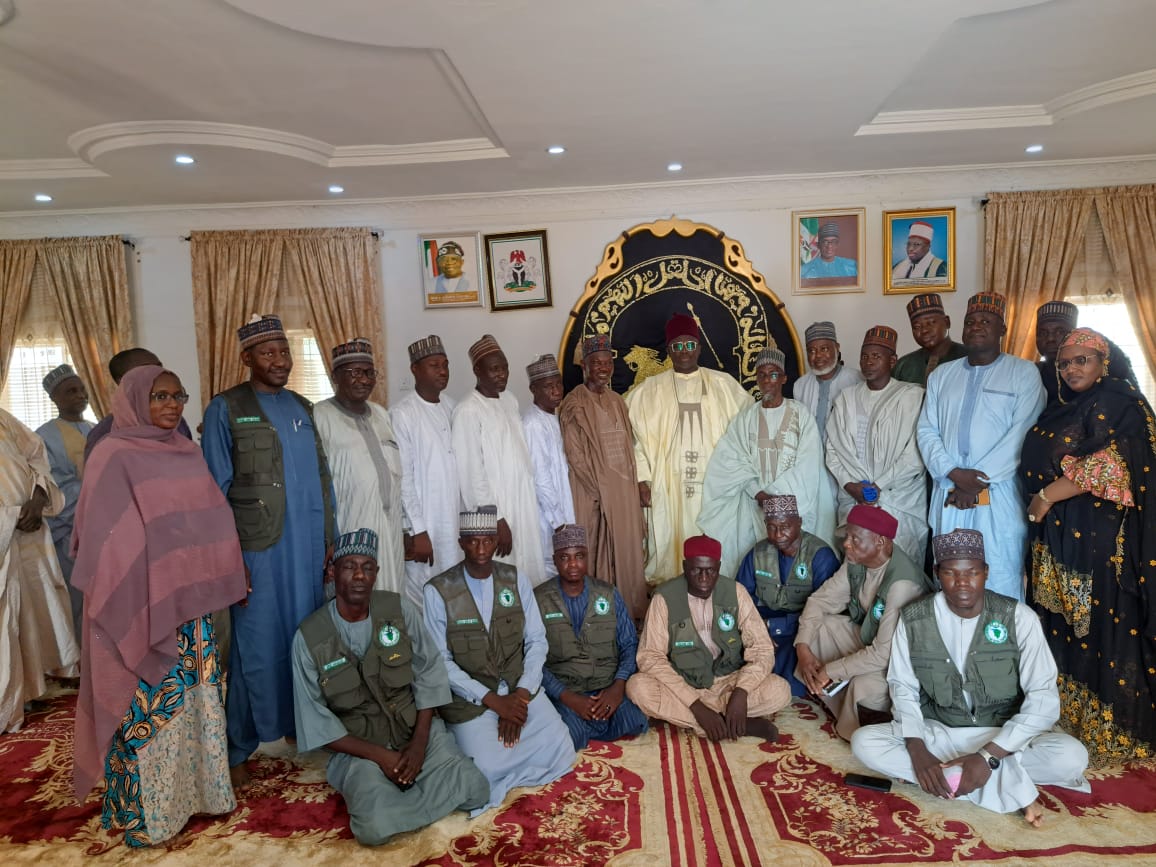 Sensitization and Advocacy at the Palace of the Emir of Damaturu